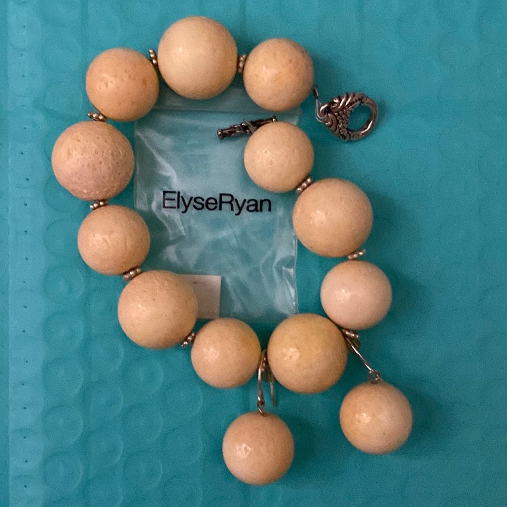 Elyse Ryan sterling + coral jewelry